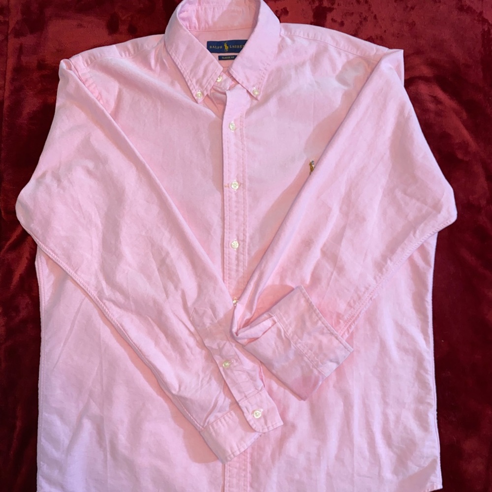 Polo Ralph Lauren Pink Oxford Button Down